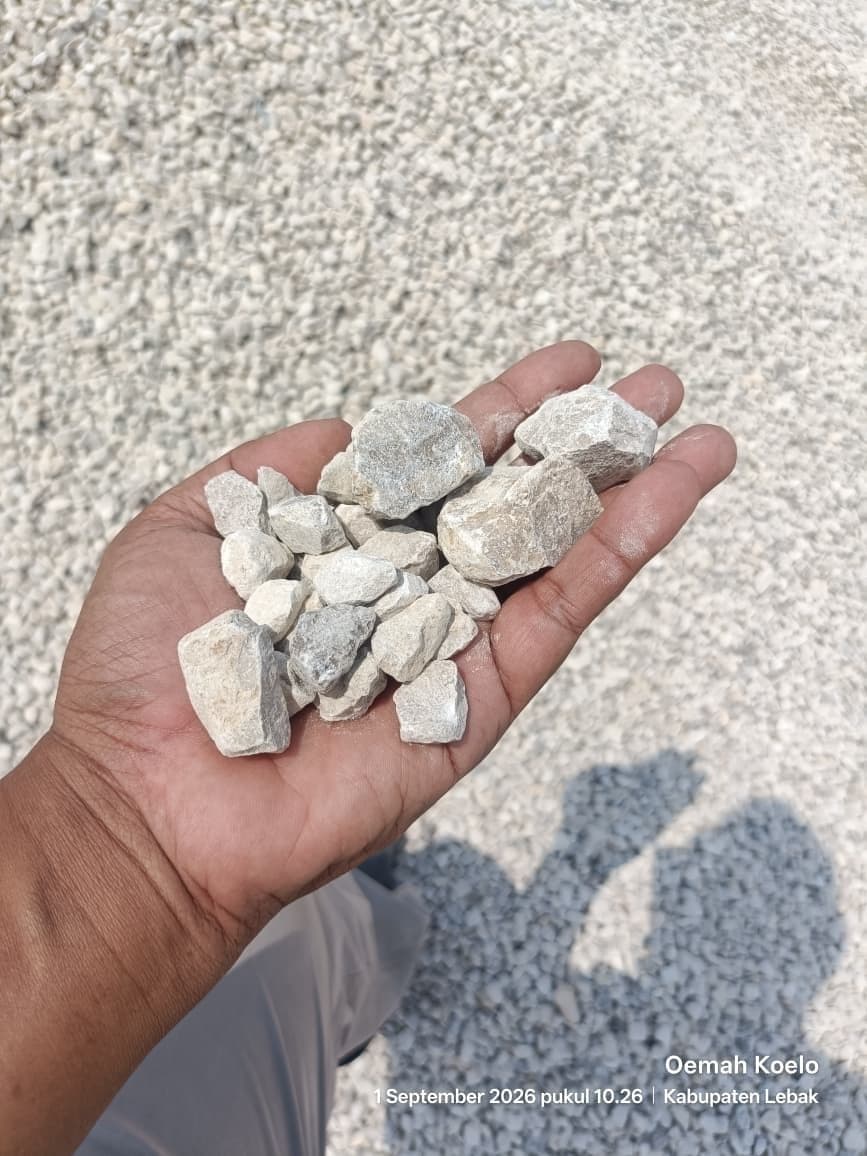 Sampel material, Kabupaten Lebak (1 September 2026)