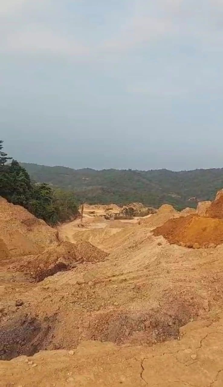 Lokasi sumber tanah clay dan pasir silika