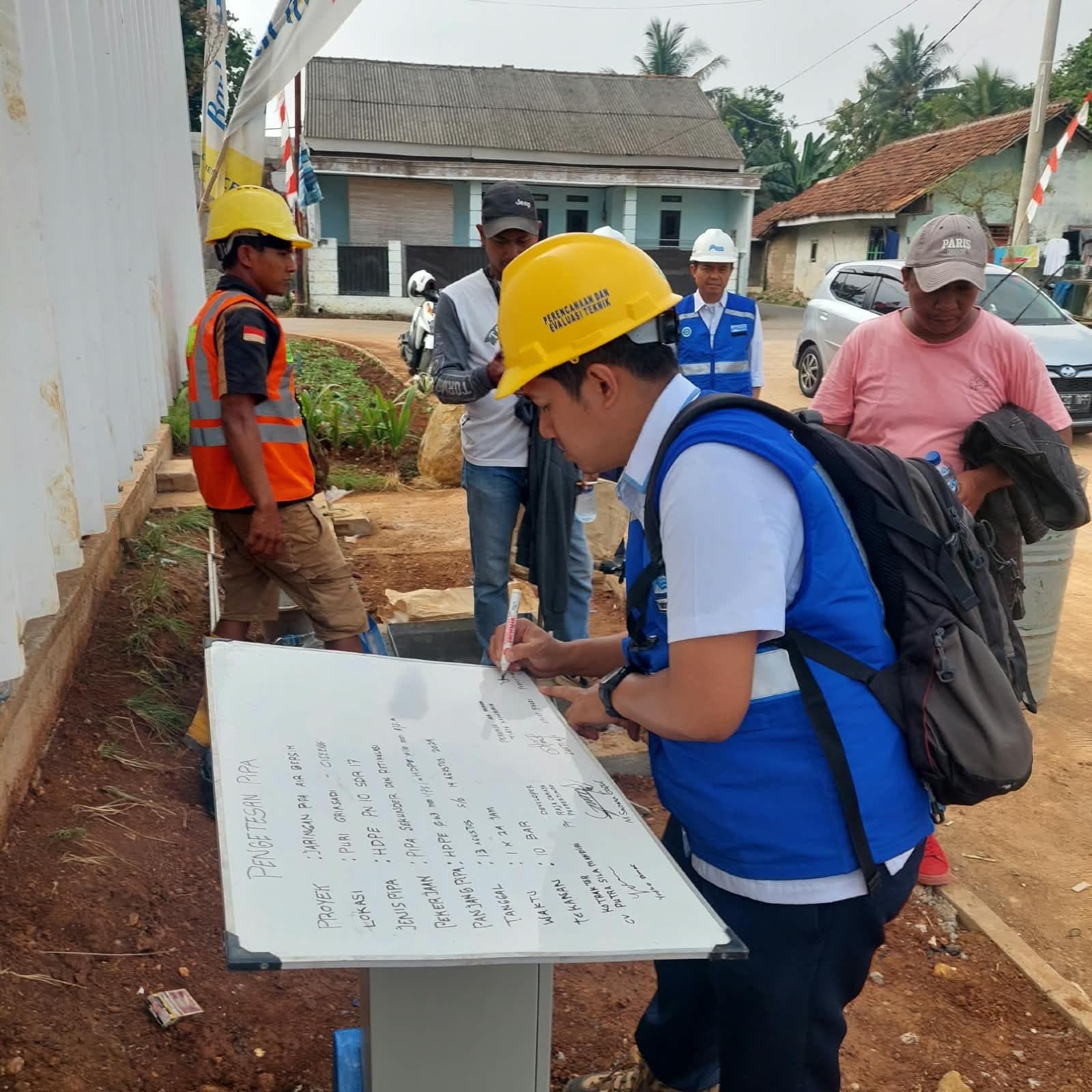 Dokumentasi proyek Pengadaan Jaringan Air PDAM, foto 2