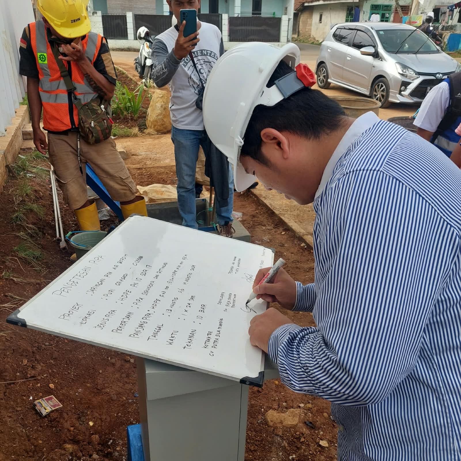 Dokumentasi proyek Pengadaan Jaringan Air PDAM, foto 3