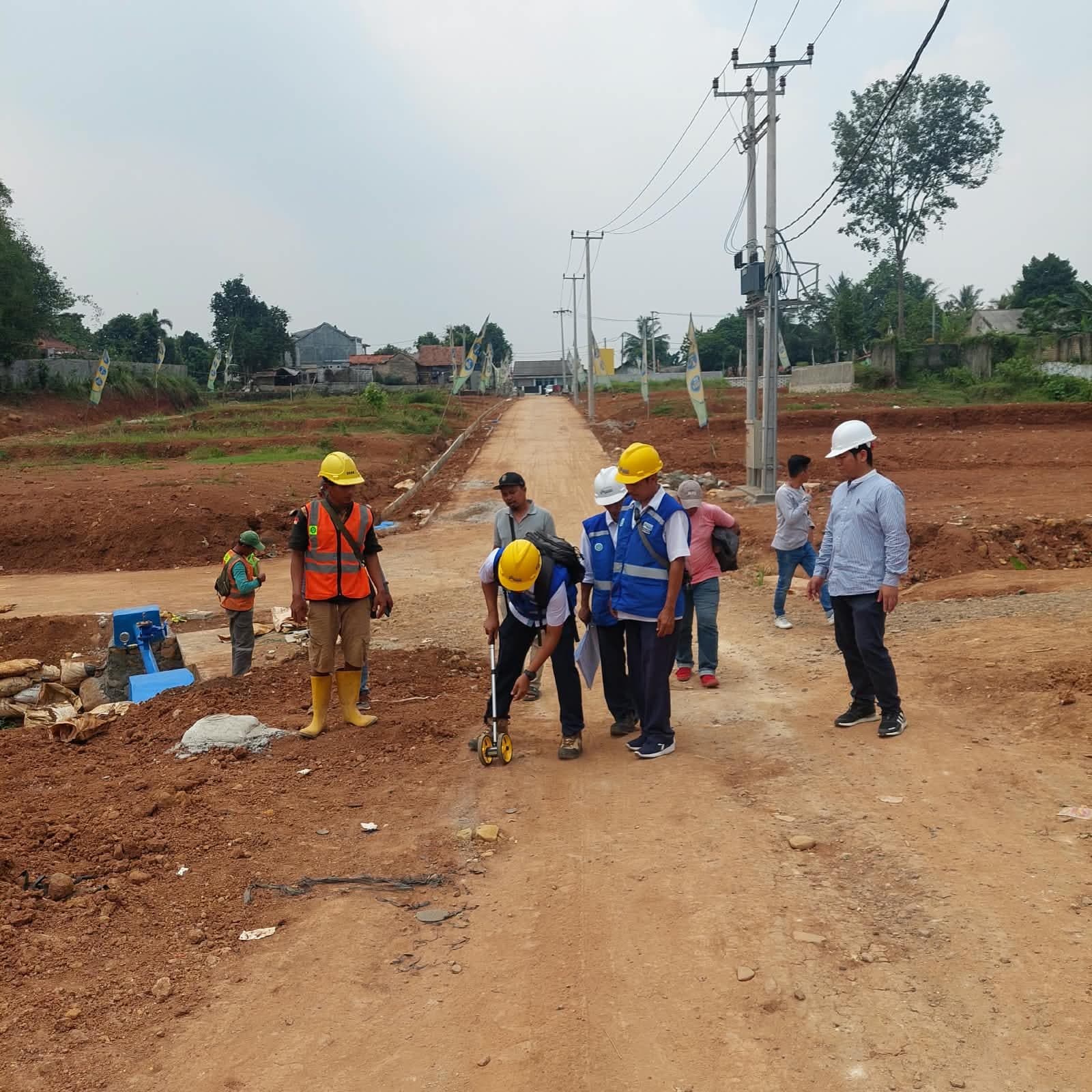 Dokumentasi proyek Pengadaan Jaringan Air PDAM